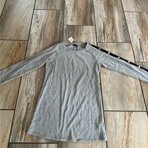 Material Girl Heather Gray Top